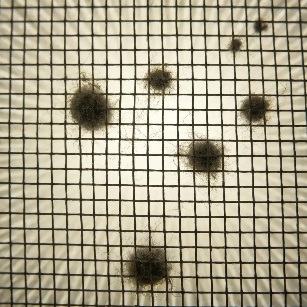 A close-up view of a HEPA filter inside a dustless removal vacuum unit